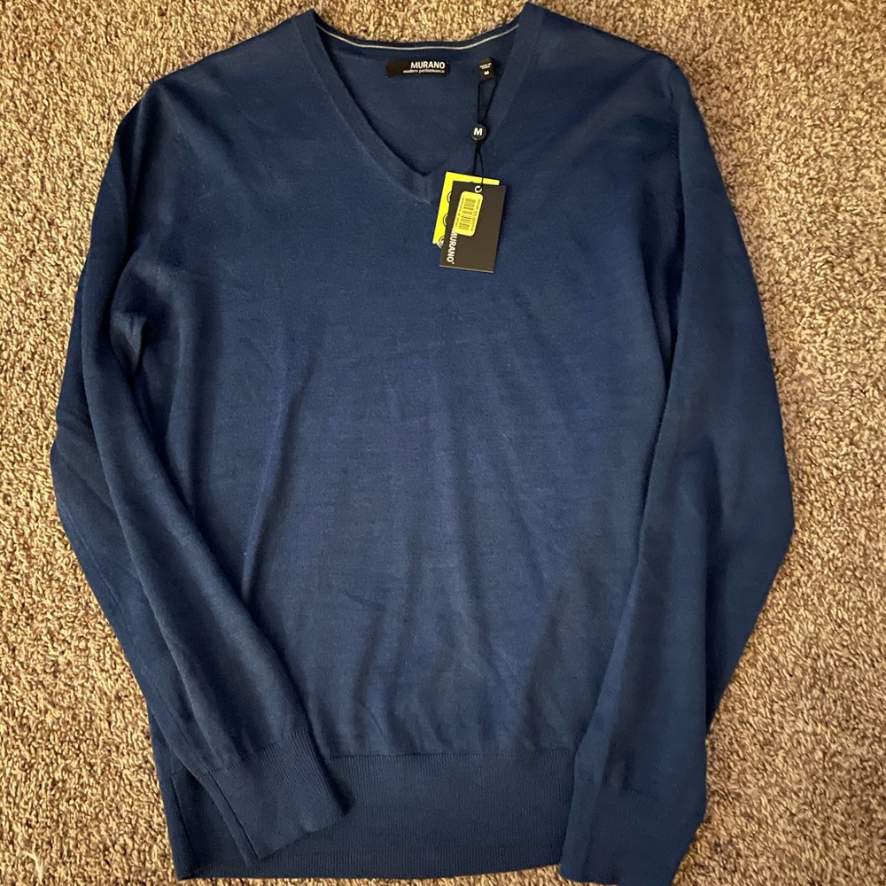 Murano Modern Performance Long-Sleeve Sweater